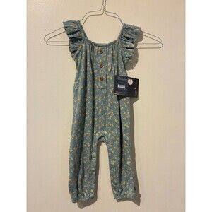 NWT Modern Moments Green Lemon Jumpsuit - 24M